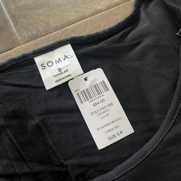 NWT SOMA Cool Nights 2 Piece Set WITH POCKETS!!! - Picture 7 of 8